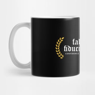 Falsa Est Fiducia Formae - Confidence In Appearance Is False Mug